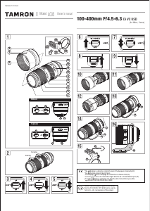 Bedienungsanleitung Tamron A035 Objektiv