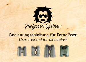 Bedienungsanleitung Professor Optiken Karwendel 8x42 V2.0 Fernglas