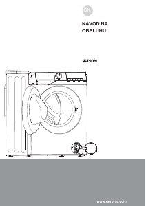 Návod Gorenje WSG374A Práčka
