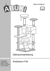 Bedienungsanleitung Abuki Feli Kratzbaum