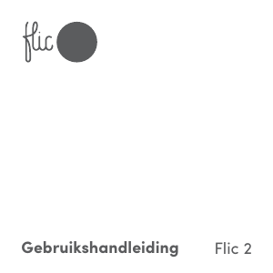 Handleiding Flic 2 Bluetooth tracker