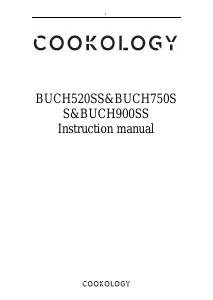 Manual Cookology BUCH520SS/A+ Cooker Hood
