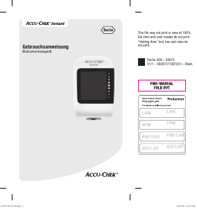 Bedienungsanleitung Accu-Chek Instant Blutzuckermessgerät