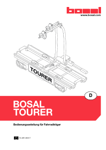 Bedienungsanleitung Bosal Tourer Fahrradträger