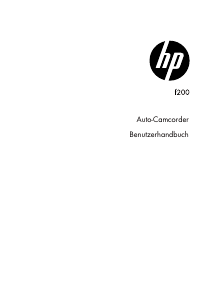 Bedienungsanleitung HP f200 Action-cam
