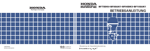 Bedienungsanleitung Honda BF80AK1 Aussenborder