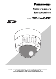 Bedienungsanleitung Panasonic WV-NW484SE IP Kamera