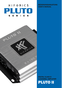 Manual Hifonics Pluto II Car Amplifier