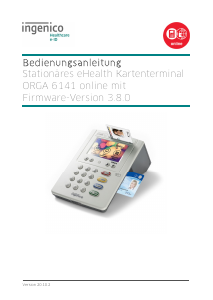 Bedienungsanleitung Ingenico ORGA 6141 Online Kartenleser