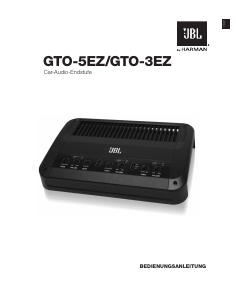 Bedienungsanleitung JBL GTO-3EZ Autoverstärker