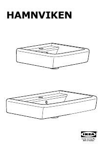 Manual IKEA HAMNVIKEN Sink