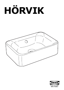 Manuale IKEA HORVIK Lavello