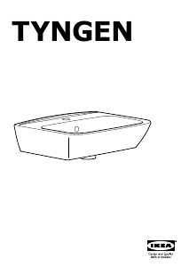 Manual IKEA TYNGEN Sink