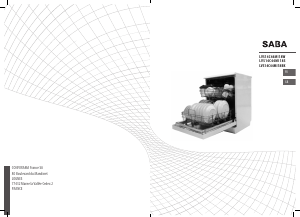Handleiding SABA LVS14C44MI18BK Vaatwasser