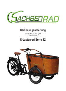 Bedienungsanleitung SachsenRad T2 Lastenfahrrad