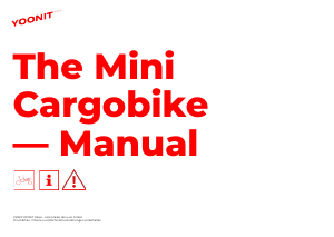 Bedienungsanleitung YOONIT Mini Lastenfahrrad