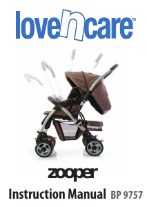 Handleiding Love N Care Zooper Kinderwagen