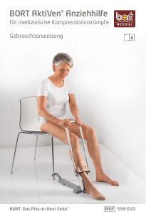 Bedienungsanleitung BORT AktiVen Kompressionsstrumpf-Anziehhilfe
