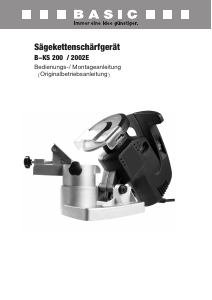 Bedienungsanleitung Basic B-KS 200 Kettenschärfer