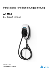 Bedienungsanleitung Delta AC MAX Ladestation