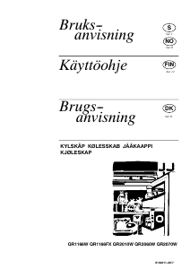 Bruksanvisning Husqvarna QR2070W Kylskåp