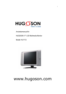 Bruksanvisning Hugoson HU1712 LCD TV