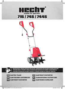Handleiding Hecht 7445 Cultivator