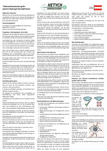Bedienungsanleitung Hetych Hydrogel Kontaktlinsen