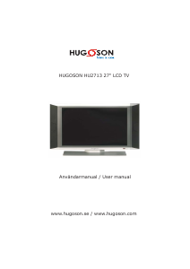 Bruksanvisning Hugoson HU2713 LCD TV