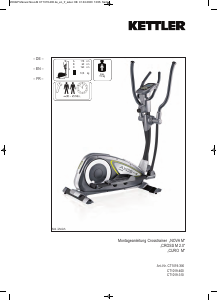 Handleiding Kettler Cross M 2.0 Crosstrainer