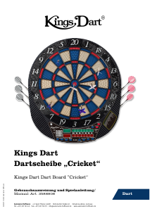 Handleiding Kings Dart 3588808 Dartboard