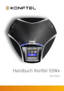 Bedienungsanleitung Konftel 55Wx Konferenztelefon