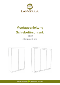 Bedienungsanleitung LaModula Robert Kleiderschrank