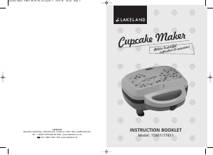 Handleiding Lakeland 15861 Cupcakemaker