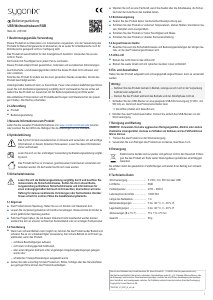 Mode d’emploi Sygonix 2361029 Sapin de Noël