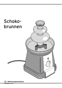 Bedienungsanleitung Tchibo 388 251 Schokobrunnen