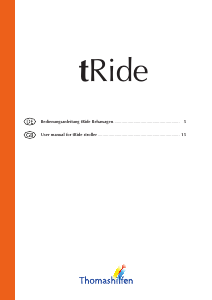 Bedienungsanleitung Thomashilfen tRide Kinderwagen