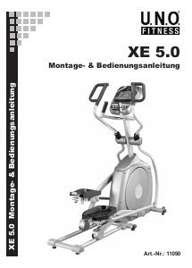 Bedienungsanleitung UNO Fitness XE 5.0 Crosstrainer