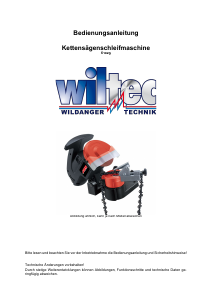 Bedienungsanleitung Wiltec 61029 Kettenschärfer