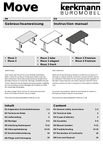 Handleiding Kerkmann Move 4 Bureau