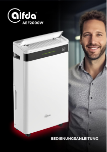 Bedienungsanleitung Alfda AEF2000W Luftentfeuchter