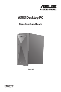 Bedienungsanleitung Asus S501MD Desktop