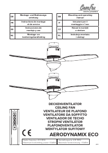 Handleiding CasaFan Aerodynamix Eco Plafondventilator