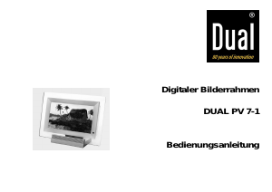 Bedienungsanleitung Dual PV 7-1 Digitaler bilderrahmen