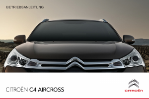 Bedienungsanleitung Citroën C4 Aircross (2013)