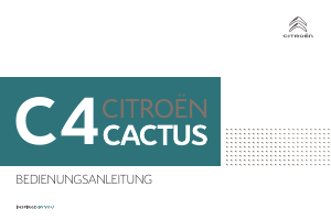 Bedienungsanleitung Citroën C4 Cactus (2019)