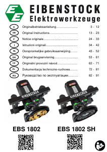Manual Eibenstock EBS 1802 Concrete Grinder