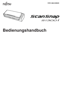 Bedienungsanleitung Fujitsu ScanSnap S1300i Scanner