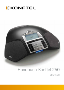 Bedienungsanleitung Konftel 250 Konferenztelefon