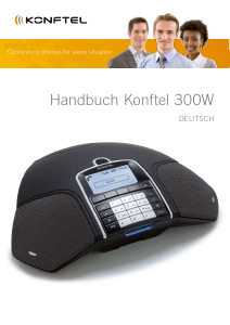Bedienungsanleitung Konftel 300W Konferenztelefon